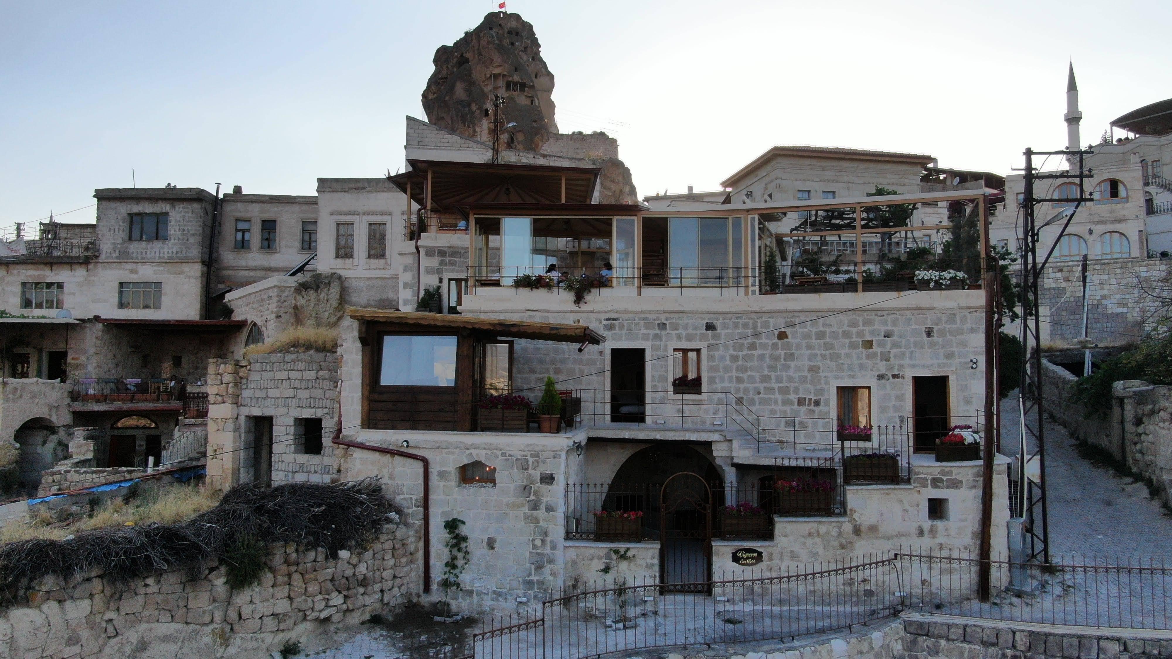 Vigneron Cave Hotel เนฟซิเฮียร์ ภายนอก รูปภาพ